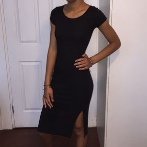 BLACK LONG DRESS